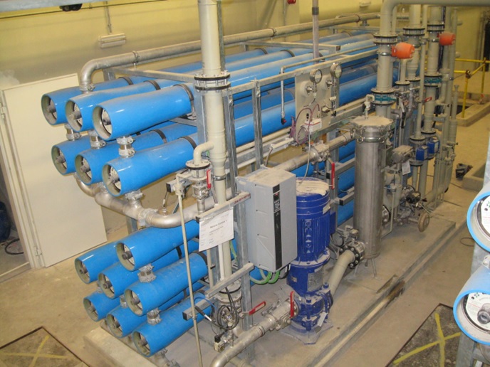 Three Stage Reverse Osmosis Skid 